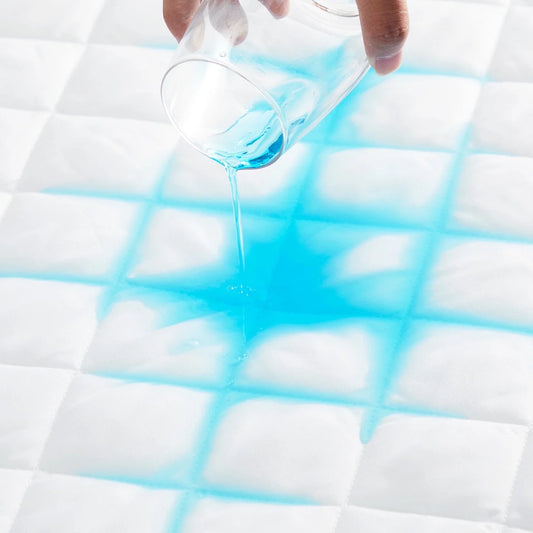 Full XL Mattress Protector Waterproof, Quilted Fitted Waterproof Mattress Pad with 8-21" Deep Pocket, Breathable Noiseless Fitted Sheet Mattress Cover, White